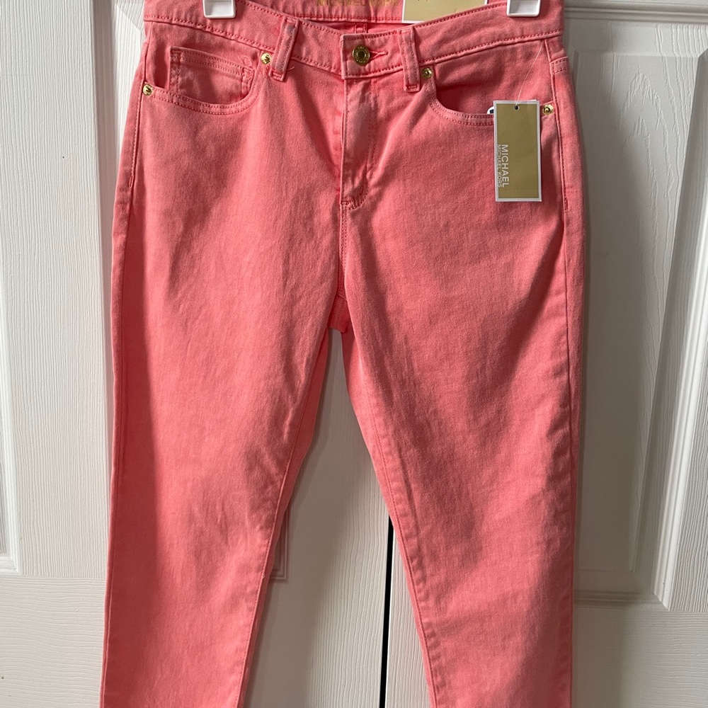 NWT Michael Kors Skinny Crop Jeans {size 6}